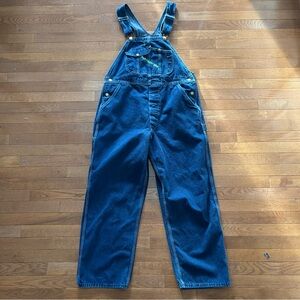 Vintage Key Imperial y2k Blue Denim Overalls